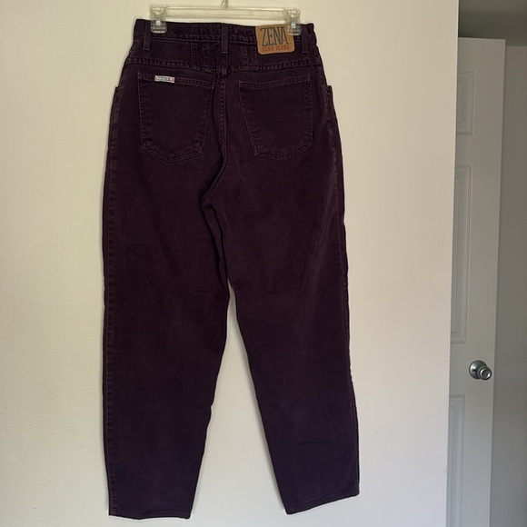 Vintage Zena Denim Women's Purple Jeans - Picture 5 of 5